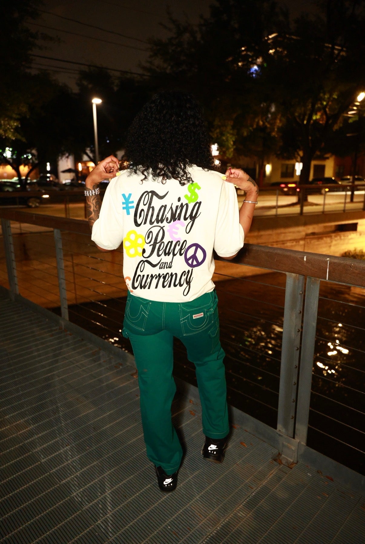 Chasing Peace & Currency (Drop Shoulder)