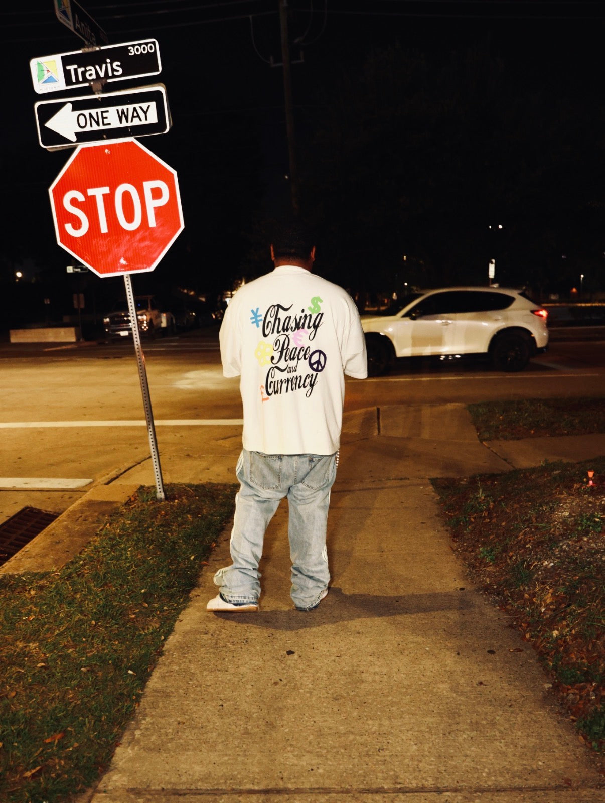 Chasing Peace & Currency (Drop Shoulder)
