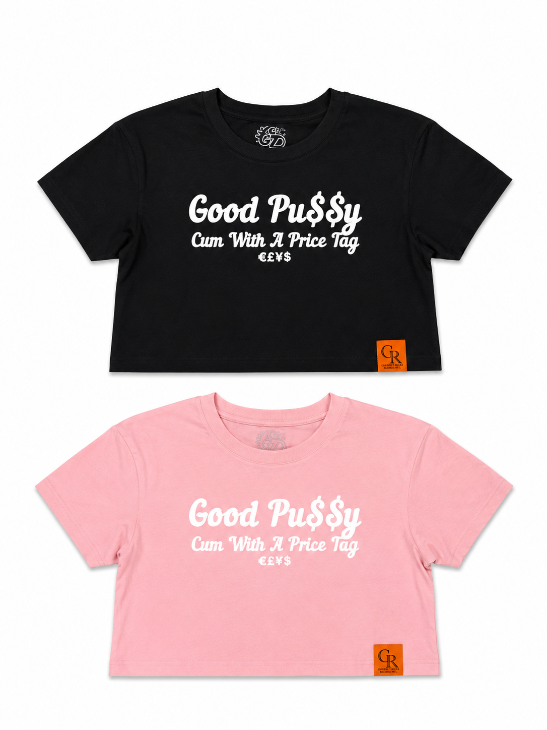 “Good Pu$$y” Loose Crop Tee