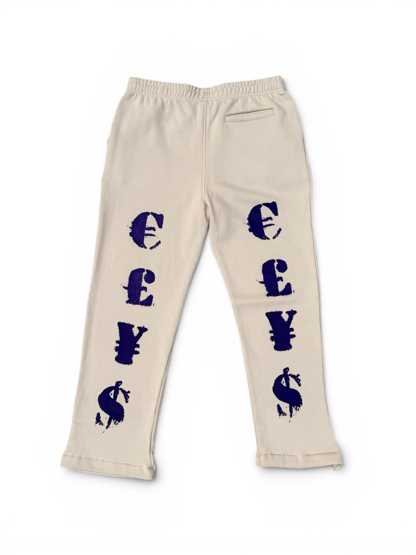 Currency Essentials Sweats (Cream/Purple)
