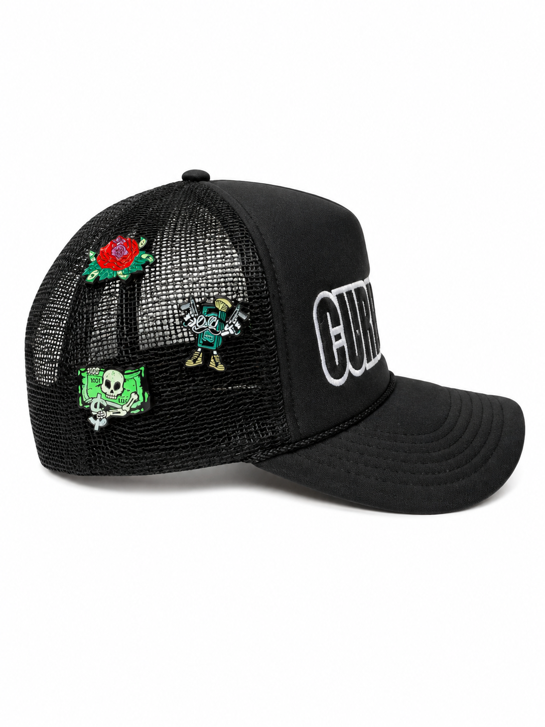 New Currency Foam Trucker W/Pins
