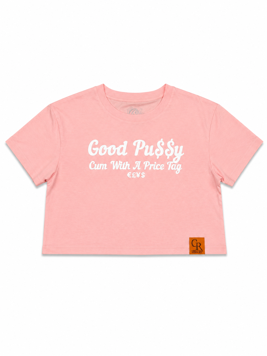 “Good Pu$$y” Loose Crop Tee